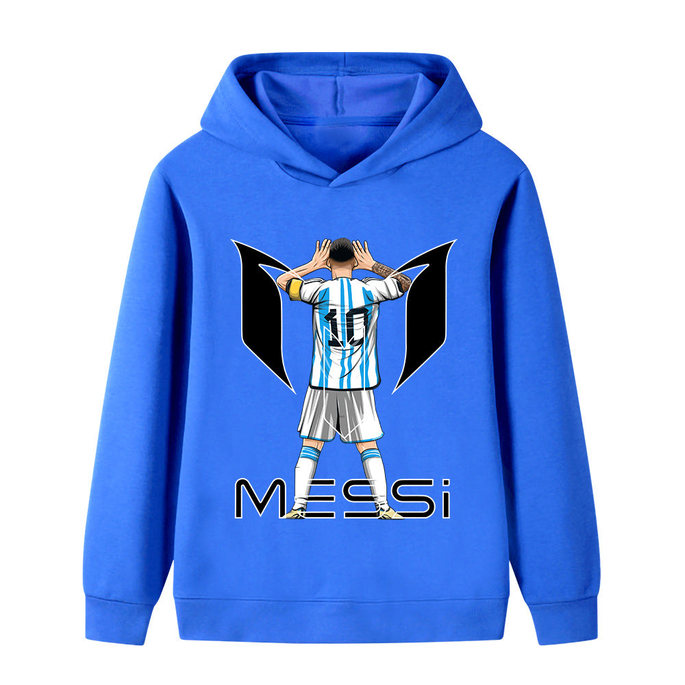 Lionel Messi Kids Football Hoodie - Cool Design