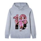 Lionel Messi Kids Football Hoodie - Miami