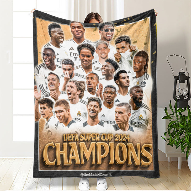Football Blanket - Real Madrid