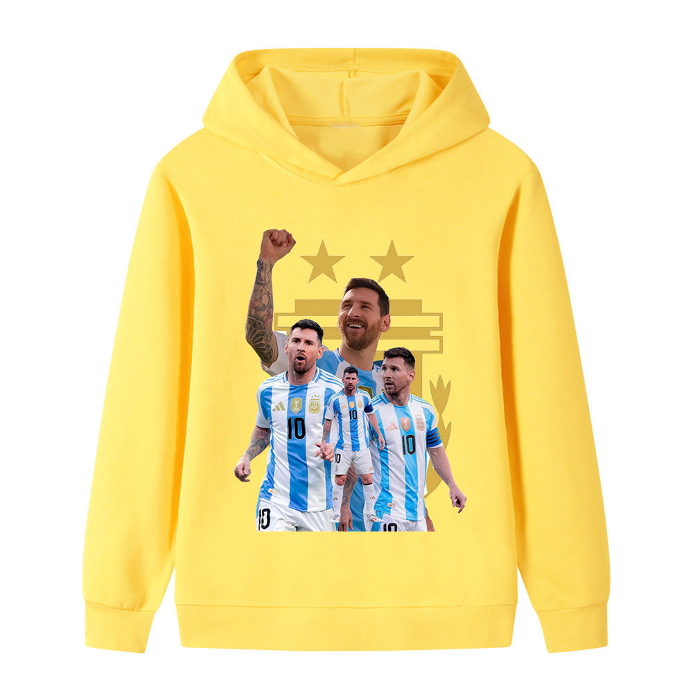 Messi Kids Football Hoodie - Cool Design