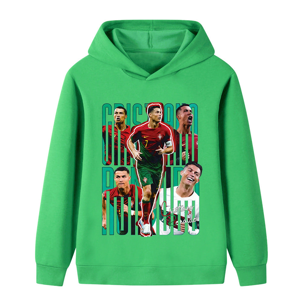 Ronaldo Kids Football Hoodie - Portugal - Soft