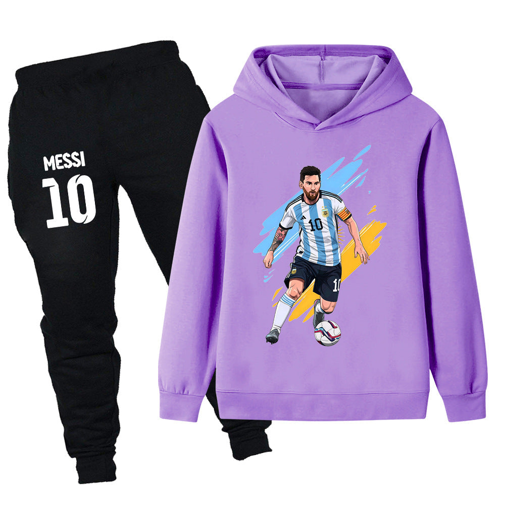 Lionel Messi Kids Football Tracksuit - Argentina - Sporty