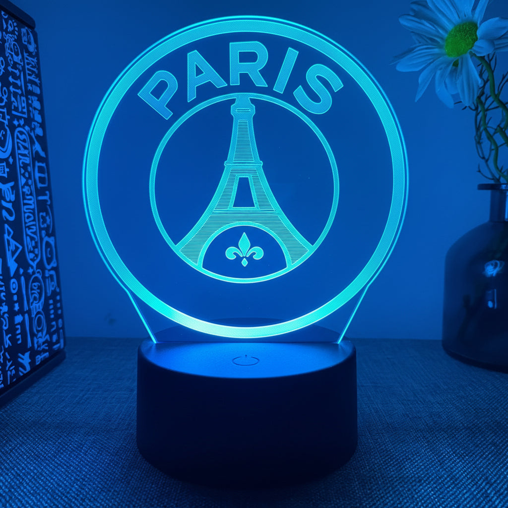 Football 3D Illusion LED Lamp - Night Light - for the Bedroom Gift