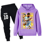 Lionel Messi Kids Football Tracksuit - Argentina - Soft