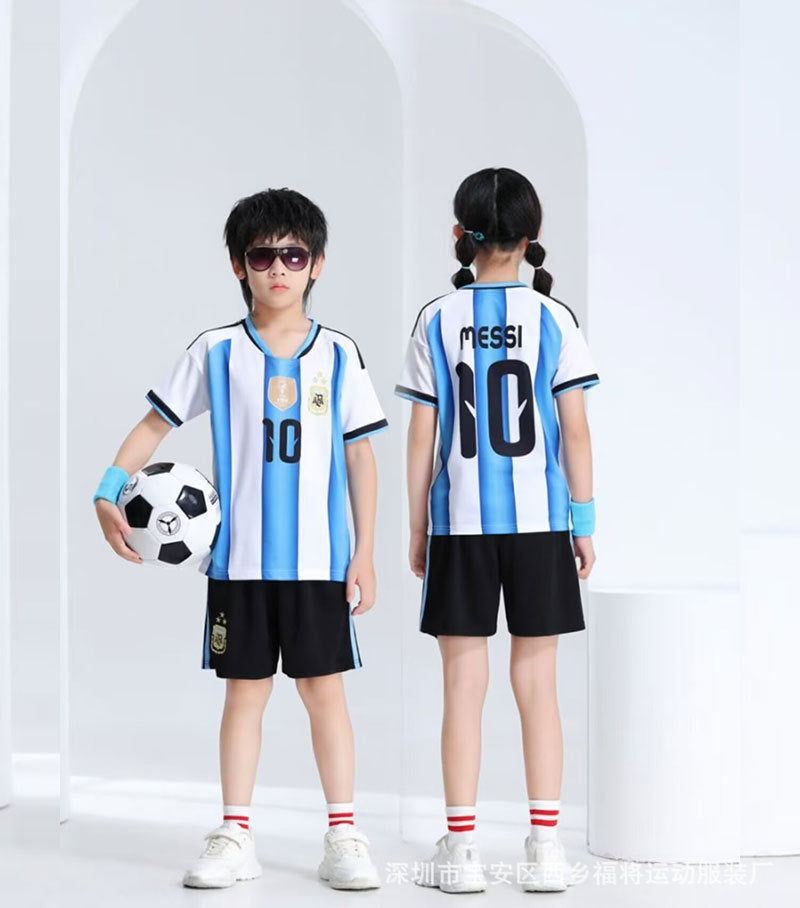 Messi Kids Football Kit - Shirt & Shorts