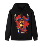 Lionel Messi Kids Football Hoodie - Barcelona