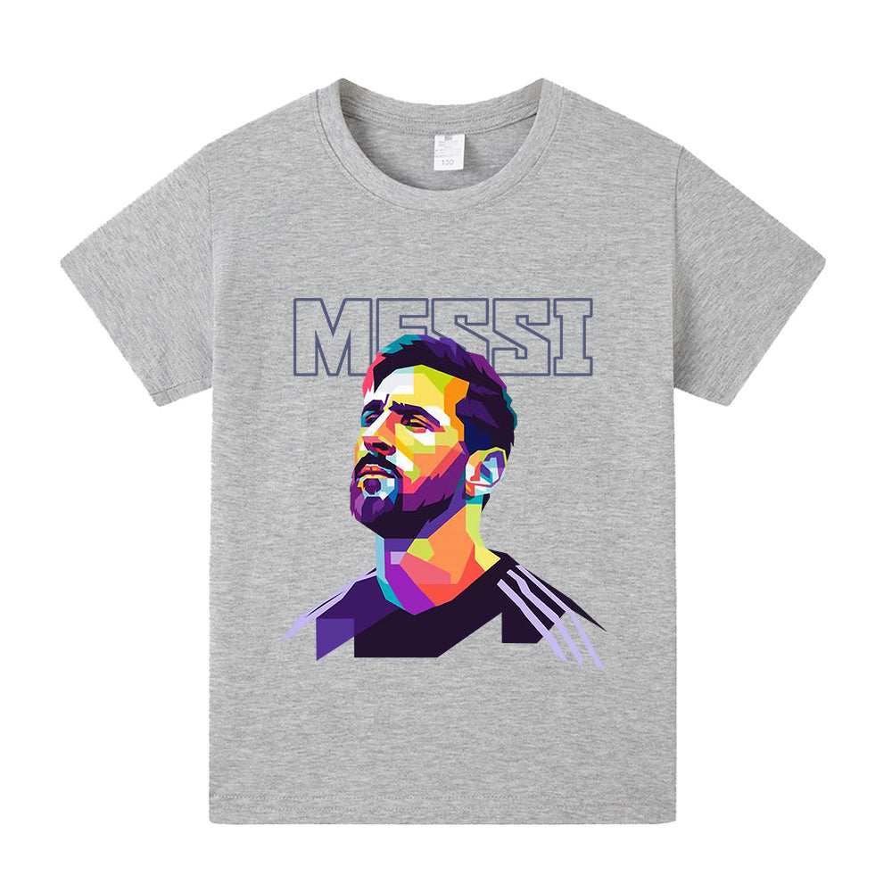 Messi Kids Football T-Shirt - Cool Design