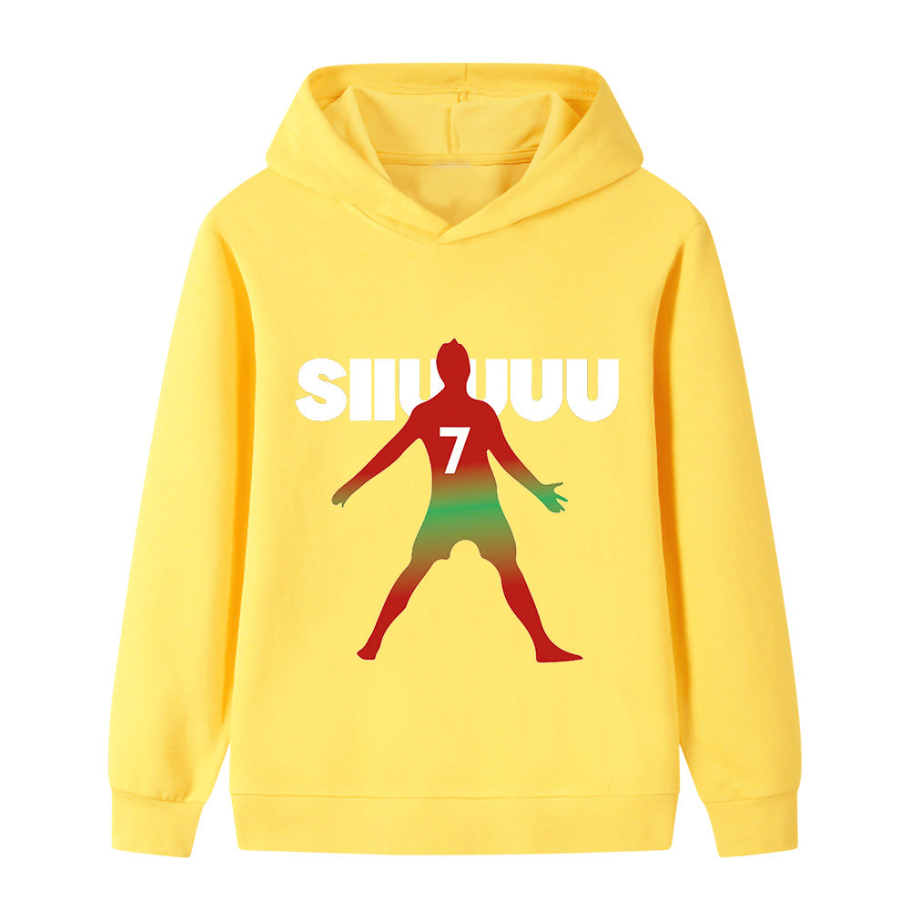 Ronaldo Kids Football Hoodie - Sporty