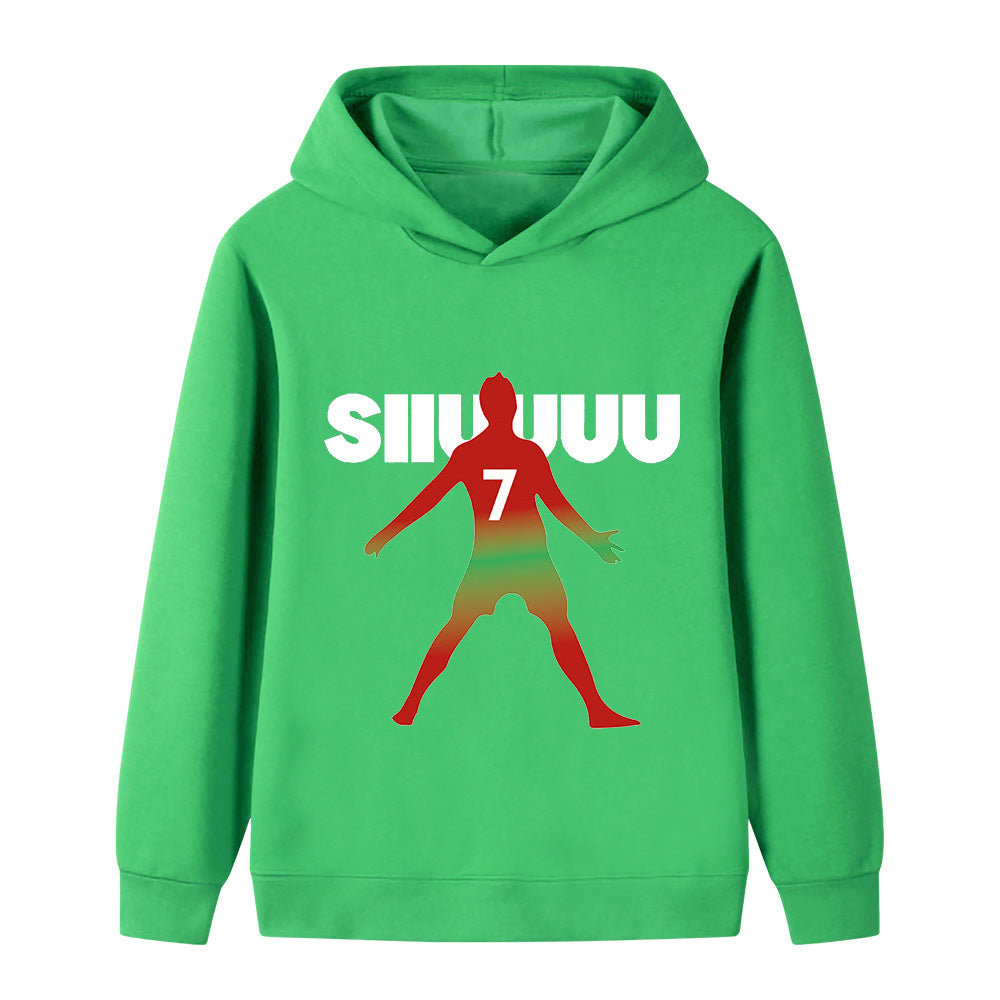 Ronaldo Kids Football Hoodie - Sporty