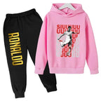 Cristiano Ronaldo Kids Football Tracksuit - Comfy