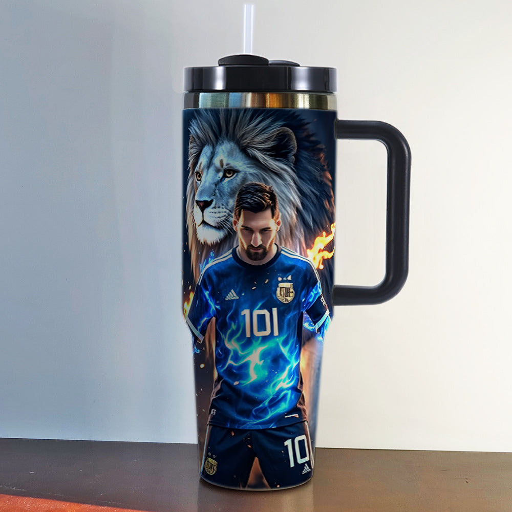 Lionel Messi Insulated Water Bottle - Leak-Proof