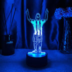Messi 3D Illusion LED Lamp - Night Light