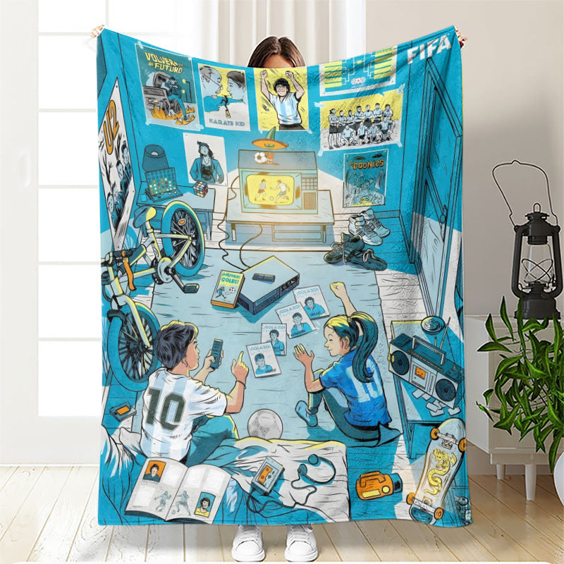 Football Blanket - Argentina