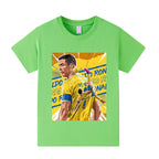 Cristiano Ronaldo Kids Football T-Shirt - Al Nassr
