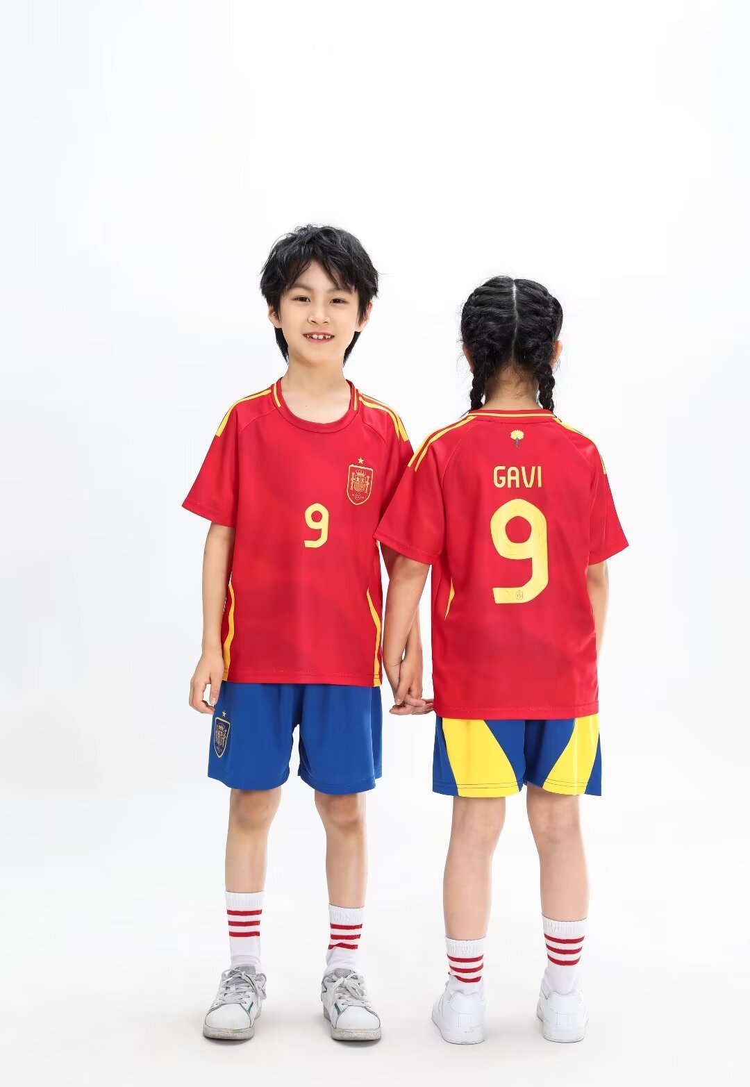 Gavi Kids Football Kit - Spain