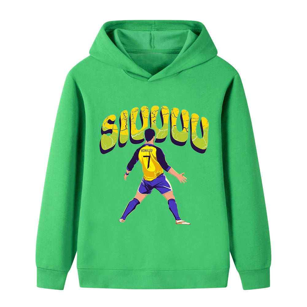 Cristiano Ronaldo Kids Football Hoodie - Cool Design
