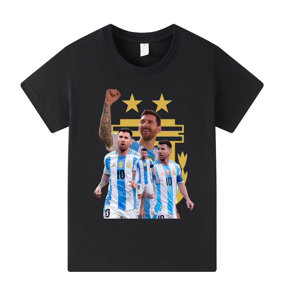 Messi Kids Football T-Shirt - Sporty