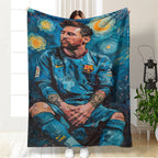 Football Blanket - Messi