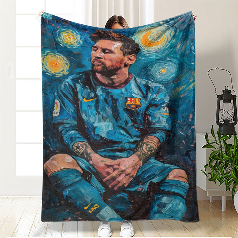 Football Blanket - Messi