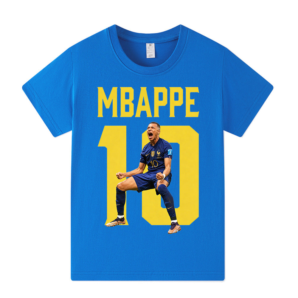 Mbappé Kids Football T-Shirt - Sporty