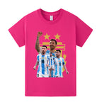 Messi Kids Football T-Shirt - Sporty