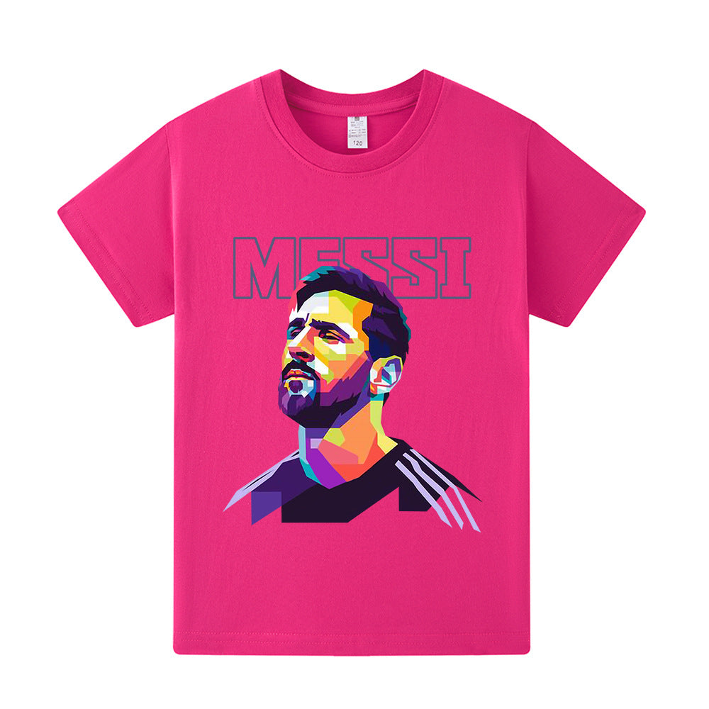 Messi Kids Football T-Shirt - Cool Design
