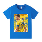 Cristiano Ronaldo Kids Football T-Shirt - Al Nassr
