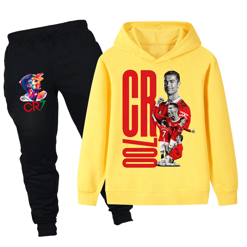 Cristiano Ronaldo Kids Football Tracksuit - Manchester United