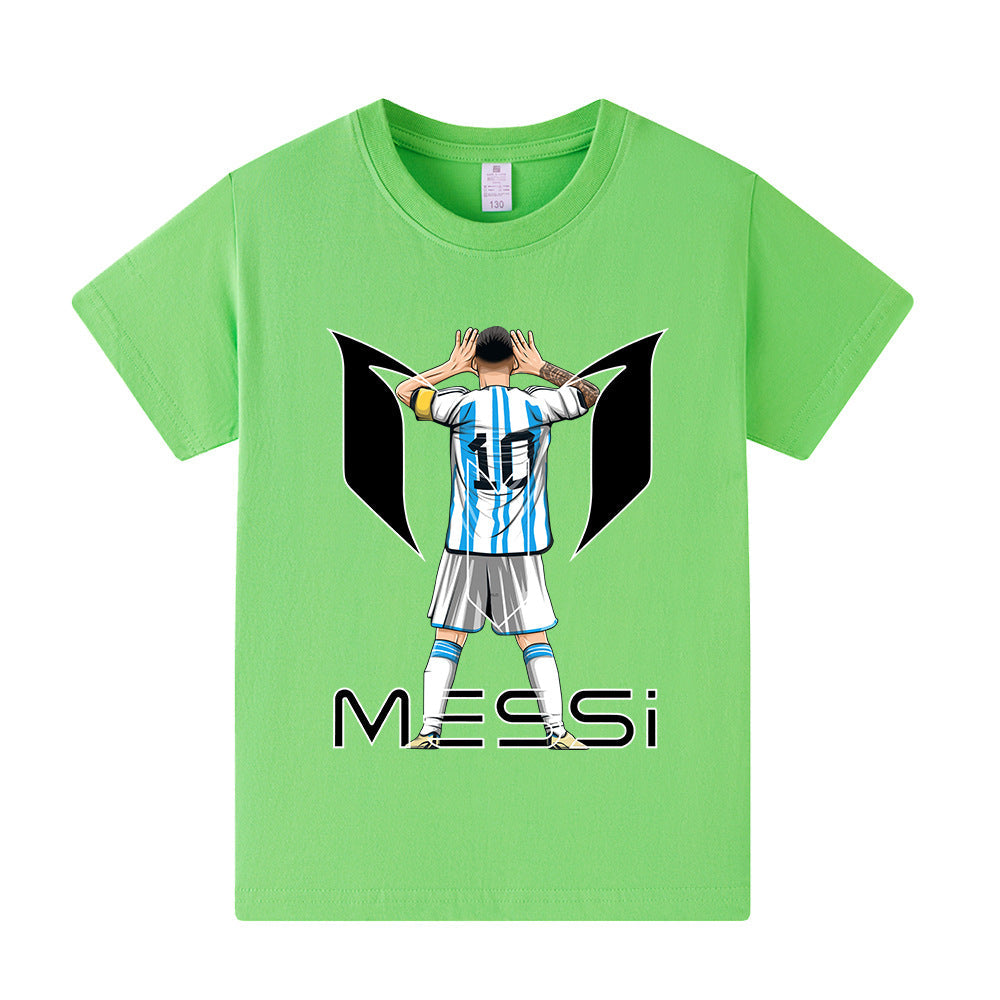 Lionel Messi Kids Football T-Shirt - Comfy