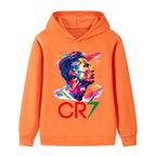 Cristiano Ronaldo Kids Football Hoodie - Soft