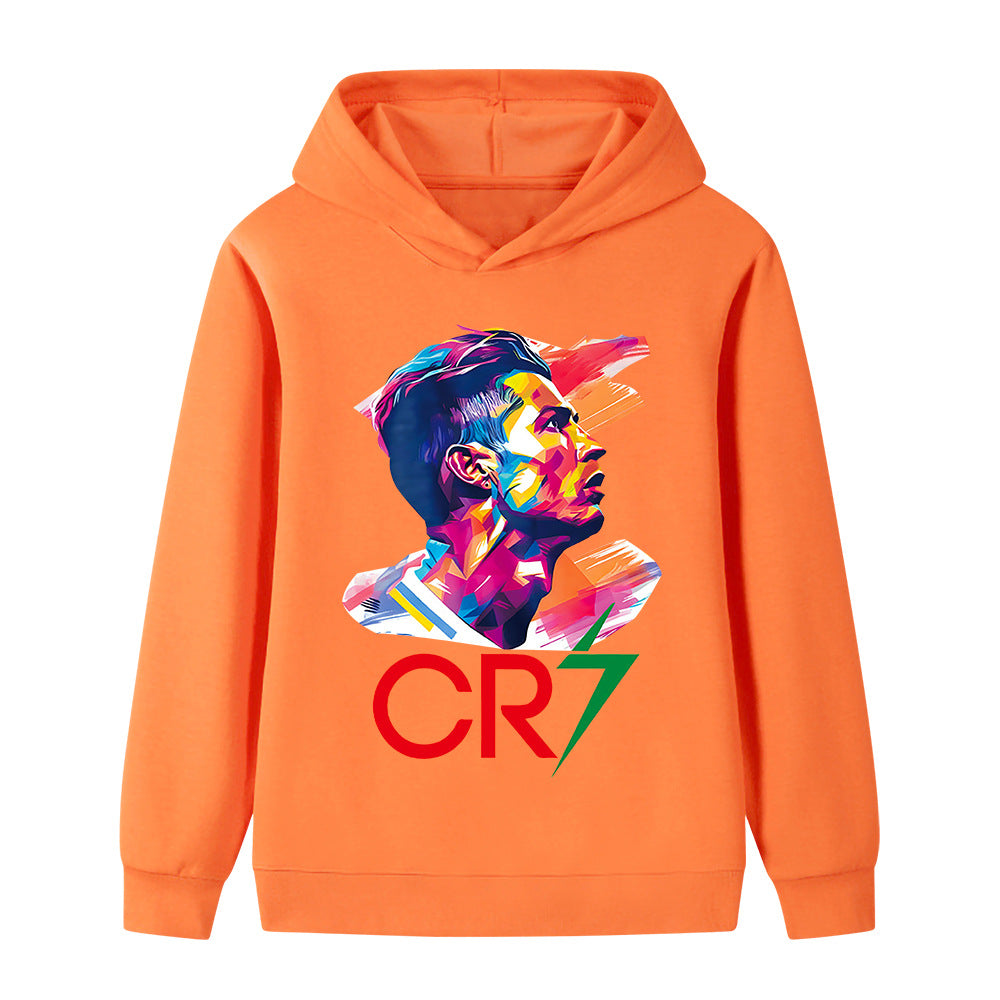 Cristiano Ronaldo Kids Football Hoodie - Soft