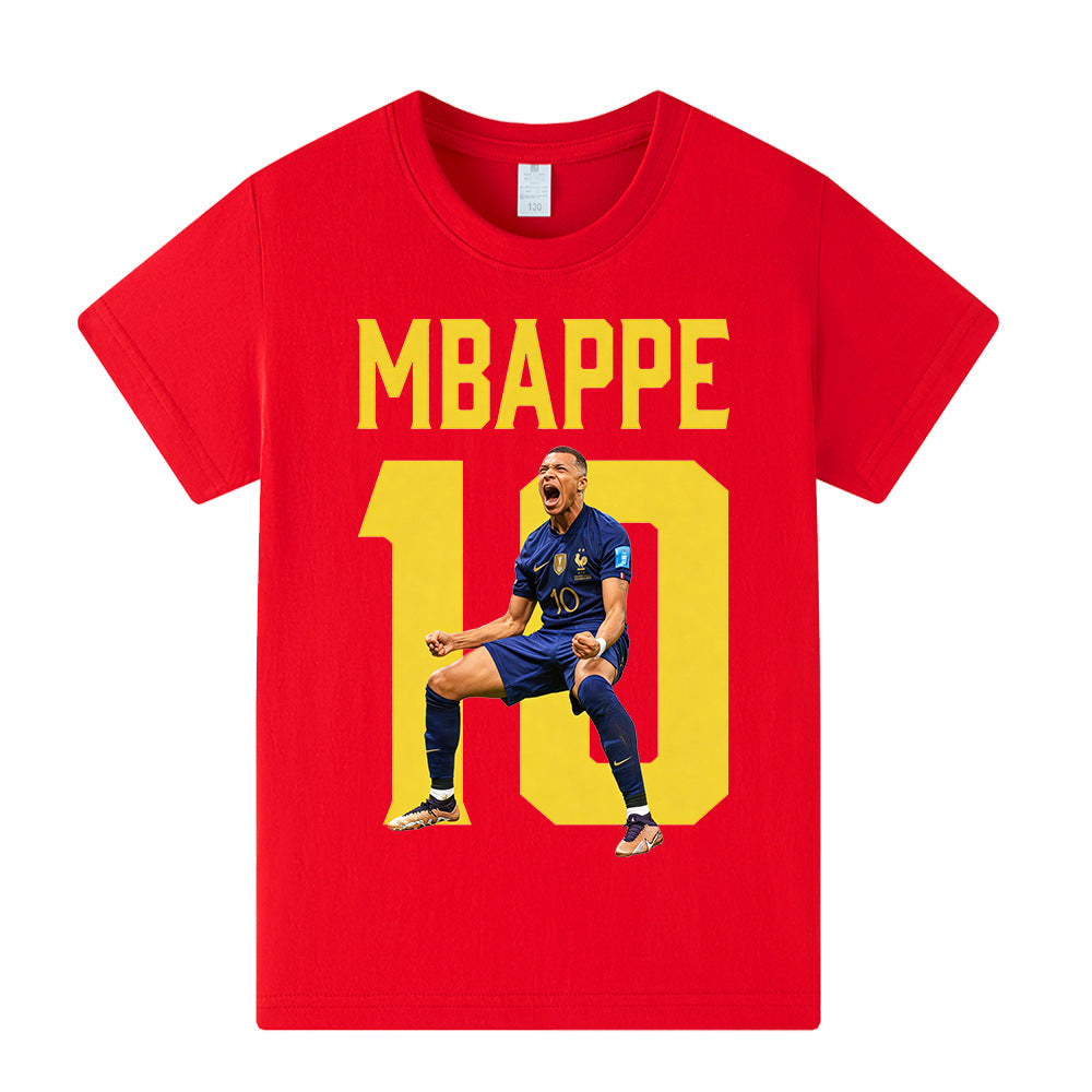 Mbappé Kids Football T-Shirt - Sporty