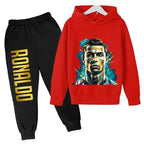 Cristiano Ronaldo Kids Football Tracksuit - Soft