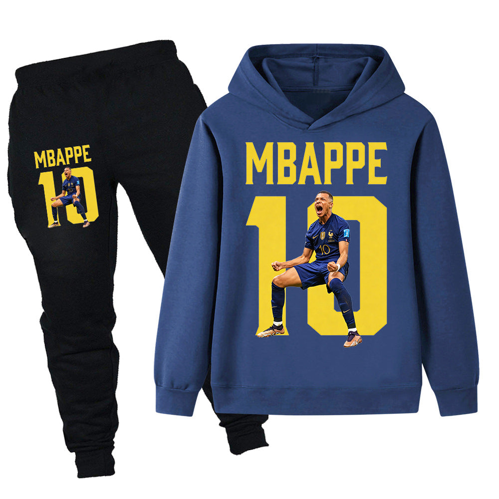Kylian Mbappé Kids Football Tracksuit - Sporty