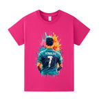 Ronaldo Kids Football T-Shirt - Cool Design