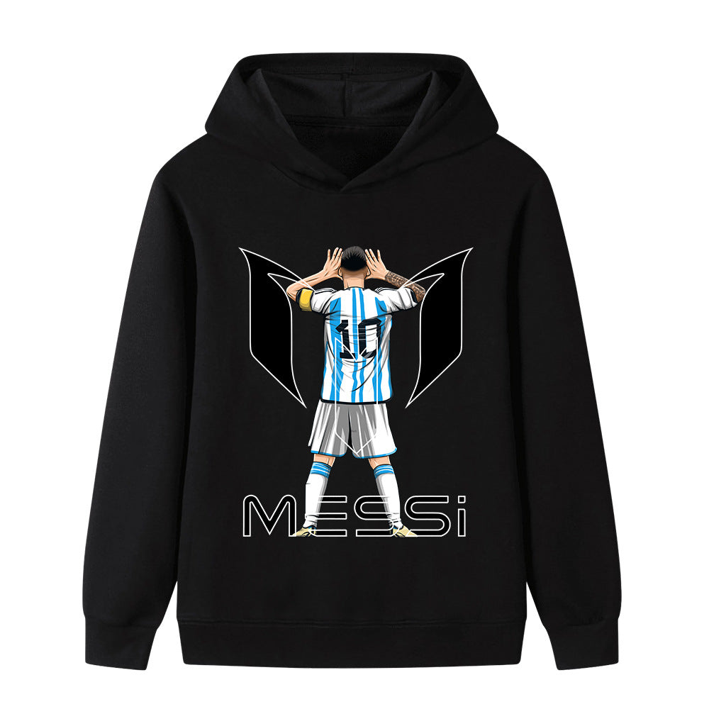 Lionel Messi Kids Football Hoodie - Cool Design