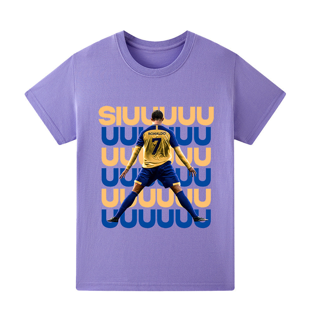Ronaldo Kids Football T-Shirt - Sporty