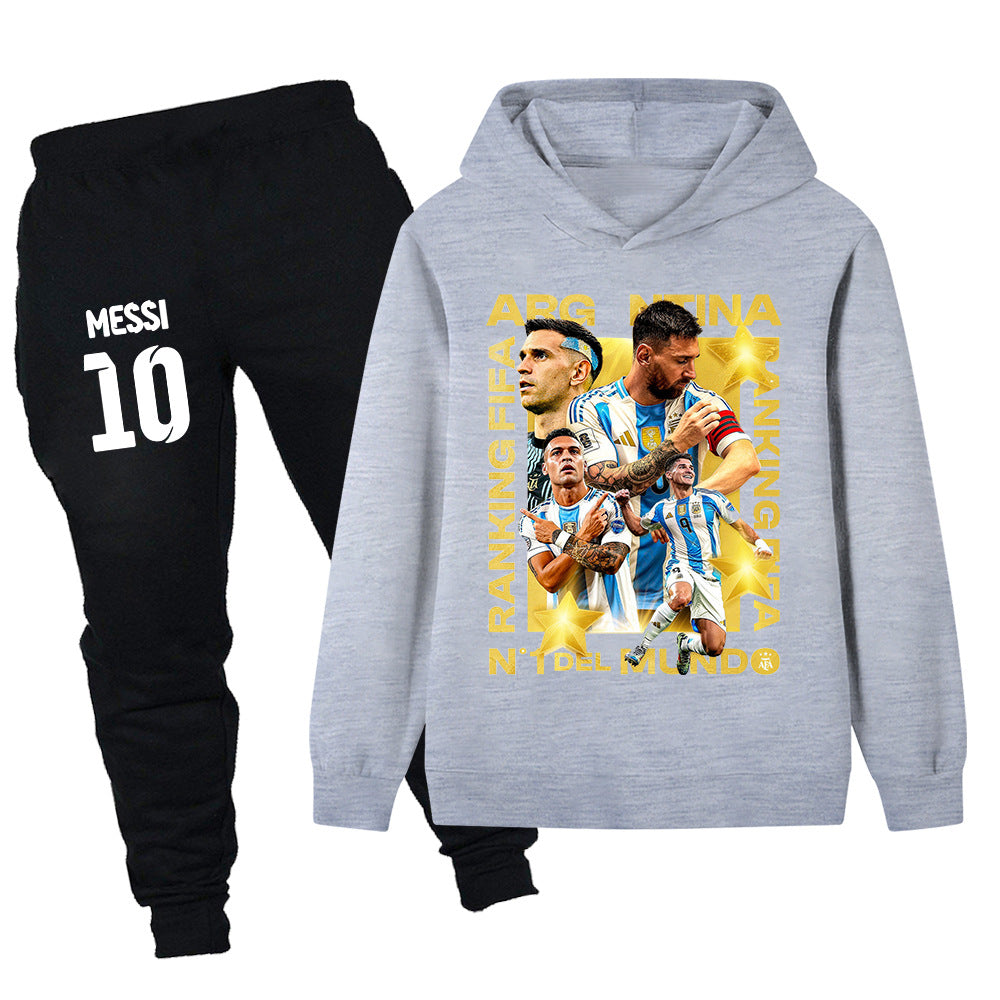 Lionel Messi Kids Football Tracksuit - Argentina - Soft