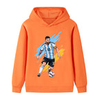 Lionel Messi Kids Football Hoodie - Soft