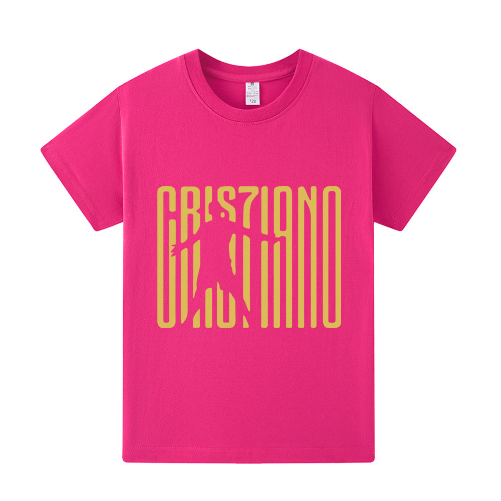 Ronaldo Kids Football T-Shirt - Comfy