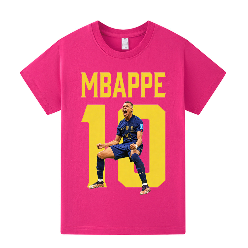 Mbappé Kids Football T-Shirt - Sporty