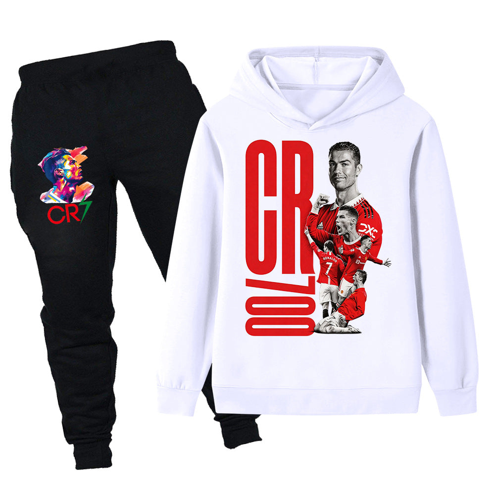 Cristiano Ronaldo Kids Football Tracksuit - Manchester United