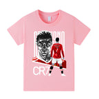 Cristiano Ronaldo Kids Football T-Shirt - Manchester United