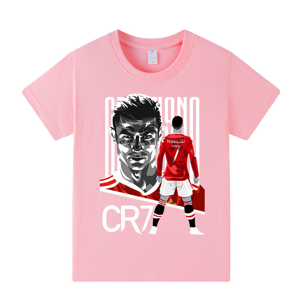 Cristiano Ronaldo Kids Football T-Shirt - Manchester United
