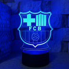 Football 3D Illusion LED Lamp - Night Light - Gift Mood Light