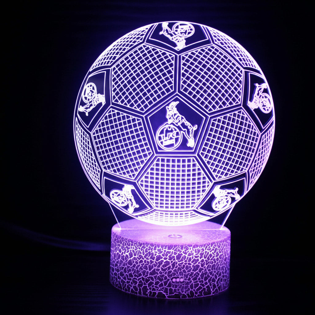 Football 3D Illusion LED Lamp - Night Light - Gift