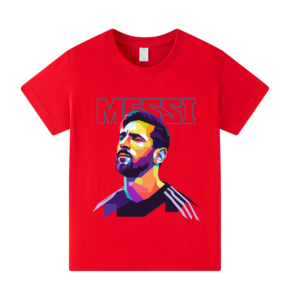 Messi Kids Football T-Shirt - Cool Design