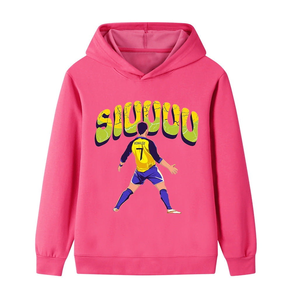 Cristiano Ronaldo Kids Football Hoodie - Cool Design