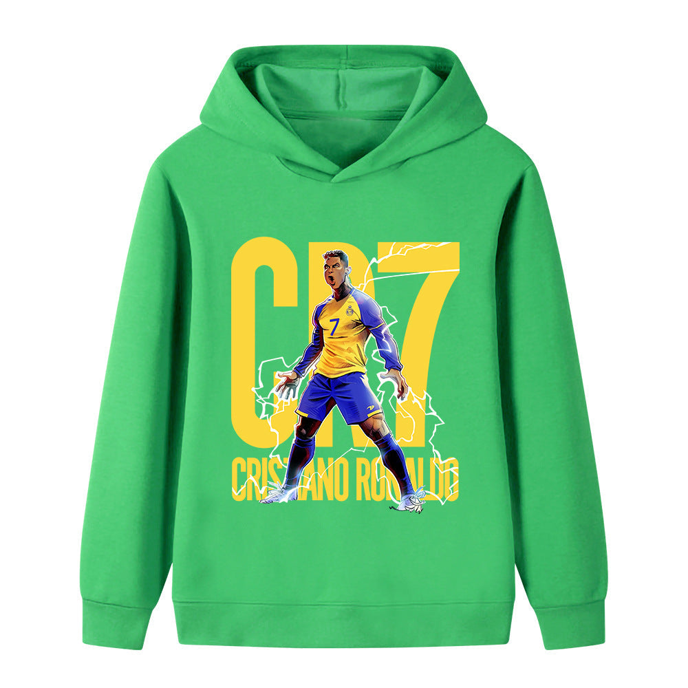 Ronaldo Kids Football Hoodie - Al Nassr