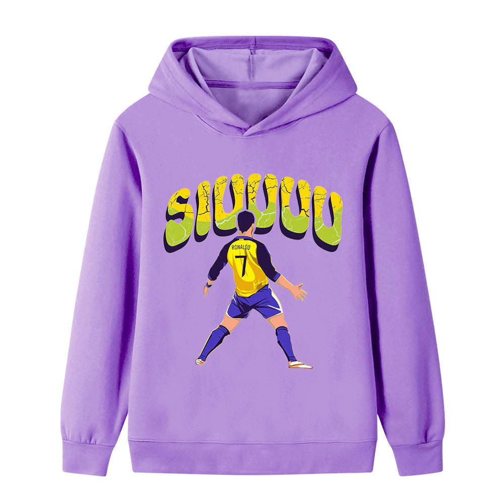 Cristiano Ronaldo Kids Football Hoodie - Cool Design
